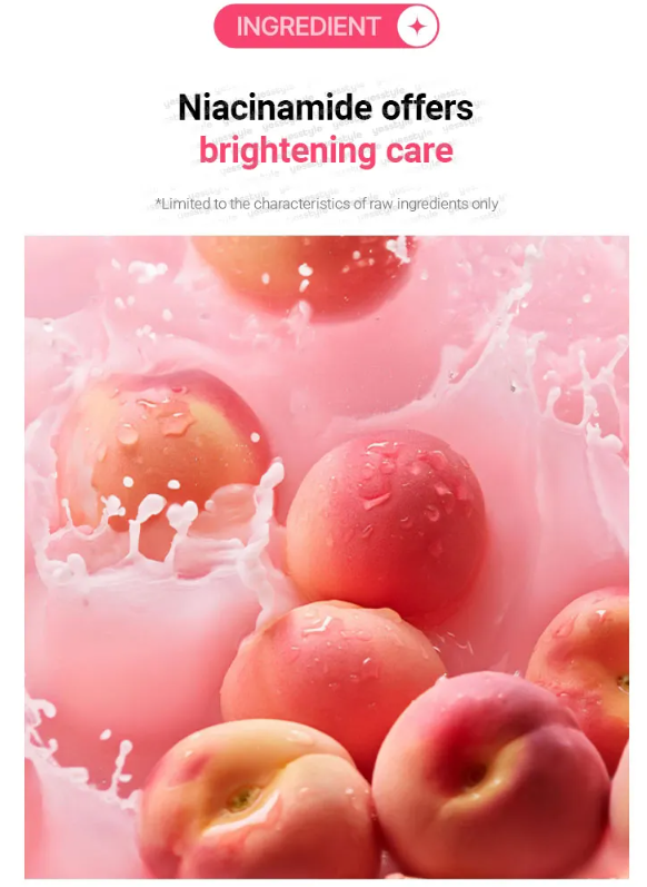 Anua - Peach Niacin Spread Cleansing Foam - Mousse nettoyante éclaircissante - My Korean Beauty