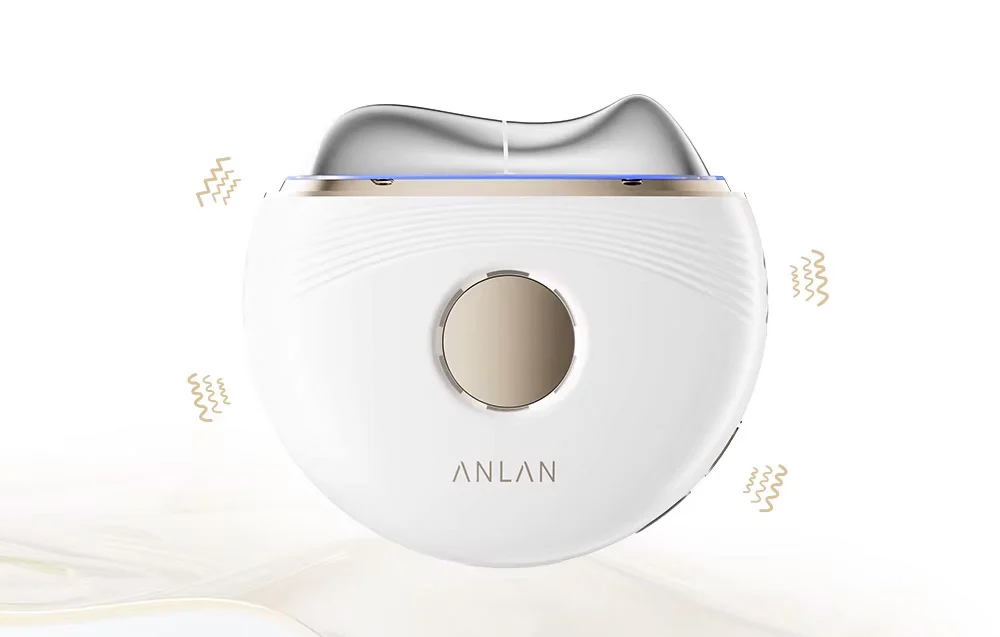 ANLAN Gua Sha Électrique LED Chaleur Vibrations - My Korean Beauty 