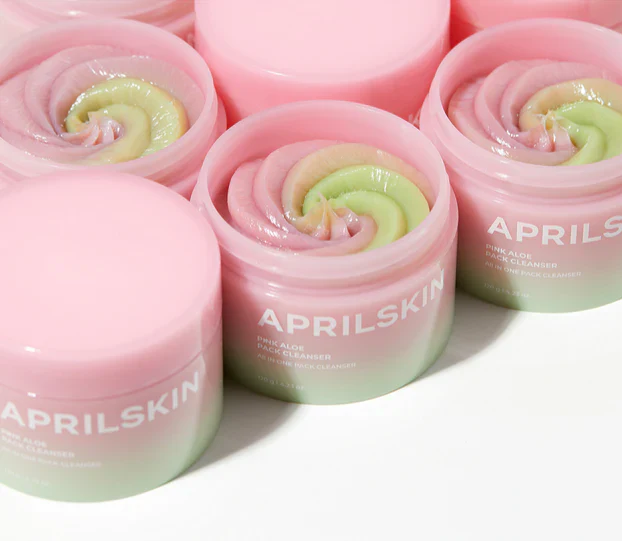 APRILSKIN - Nettoyant à l'aloès rose - My Korean Beauty