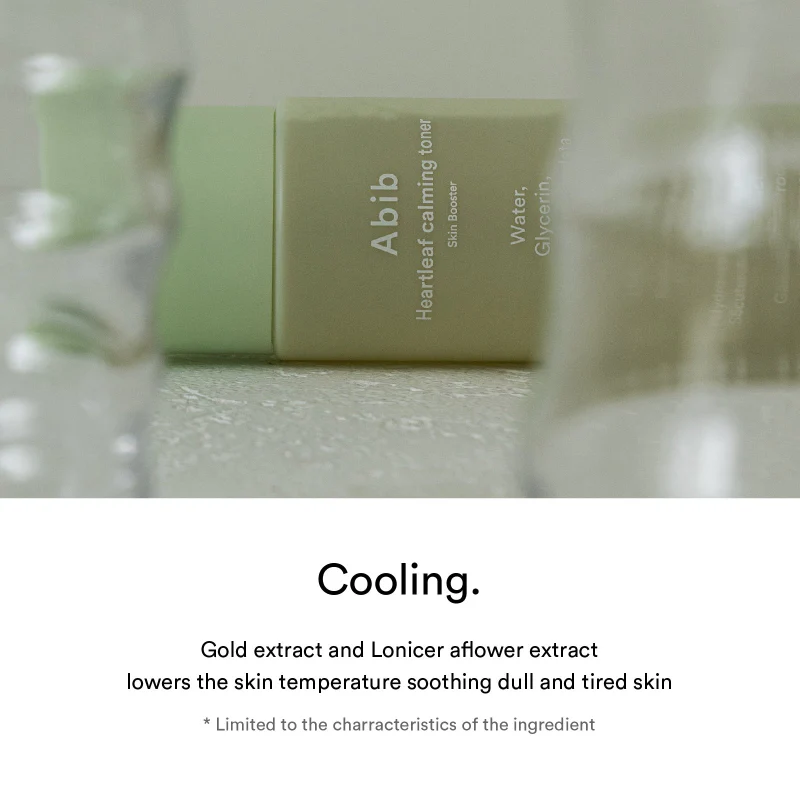 Abib _ Booster / toner apaisant Heartleaf - My Korean Beauty 