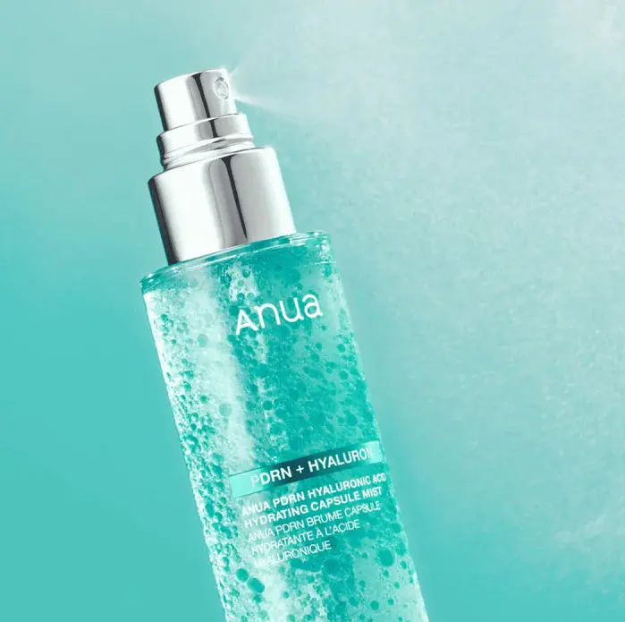 Anua Brume hydratante en capsule à l'acide hyaluronique - My Korean Beauty 
