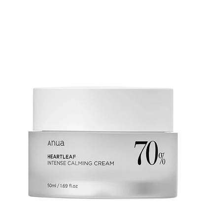 Anua Heartleaf 70% Intense Calming Cream - My Korean Beauty