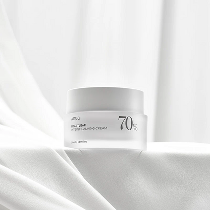 Anua Heartleaf 70% Intense Calming Cream - My Korean Beauty