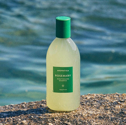 Aromatica -Desquamation du cuir chevelu au romarin- Shampoing - My Korean Beauty