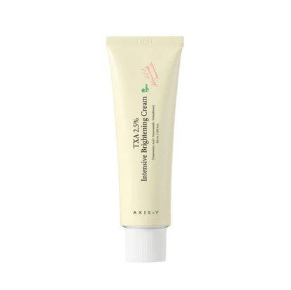 Axis-Y Crème éclaircissante intensive à 2,5 % de TXA - My Korean Beauty 