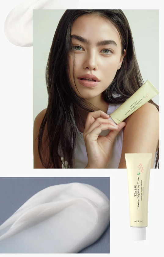 Axis-Y Crème éclaircissante intensive à 2,5 % de TXA - My Korean Beauty 