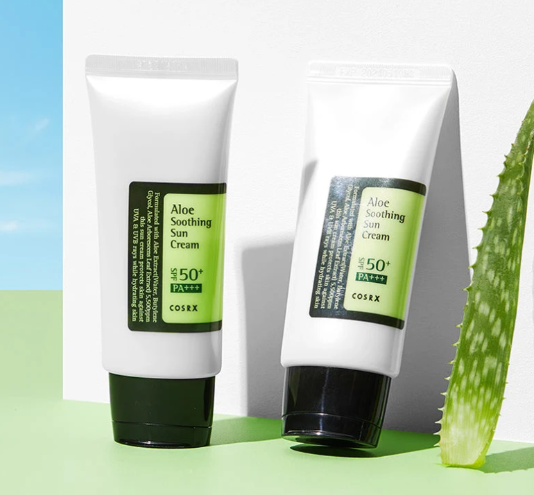 COSRX Aloe Soothing Sun Cream SPF50+ PA+++