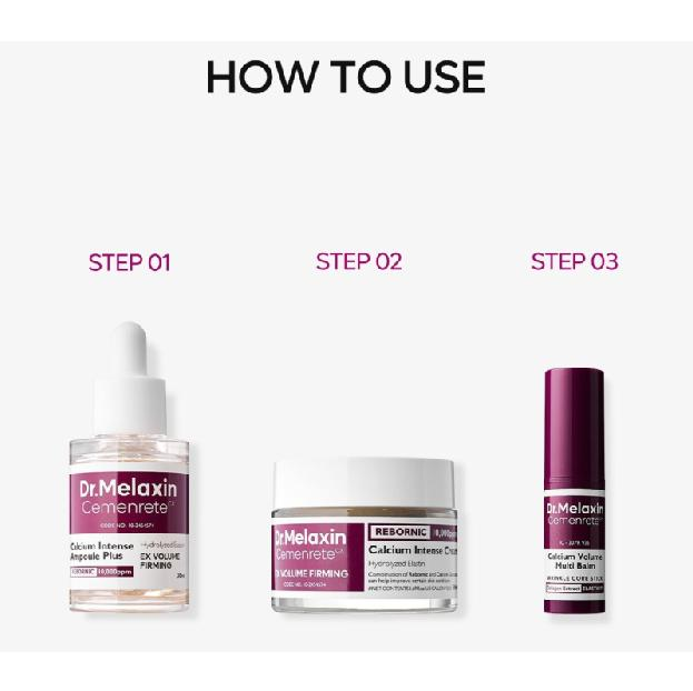 Dr.Melaxin Multibalm Calcium Volume Hydratant - My Korean Beauty 