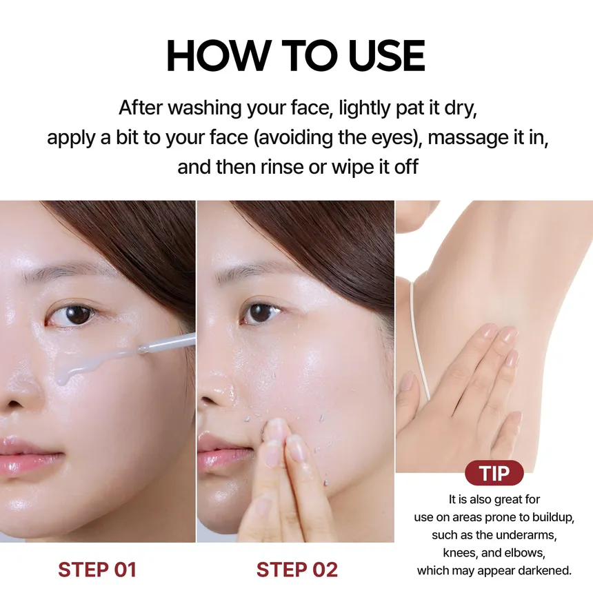 Dr.Melaxin Peel Shot Exfoliant Rice Ampoule - My Korean Beauty 