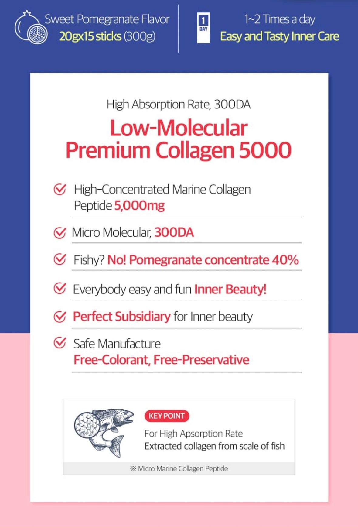 GREEN MONSTER - Premium Collagen 5000 - My Korean Beauty 