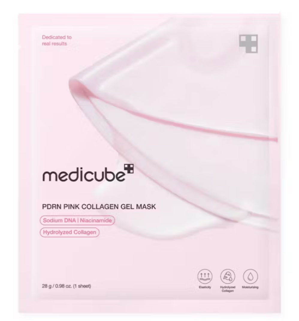 medicube - PDRN Pink Collagen Gel Mask - My Korean Beauty 