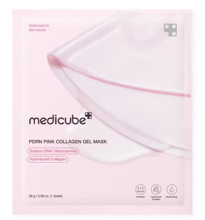 medicube - PDRN Pink Collagen Gel Mask - My Korean Beauty 