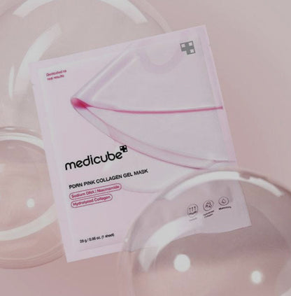 medicube - PDRN Pink Collagen Gel Mask - My Korean Beauty 