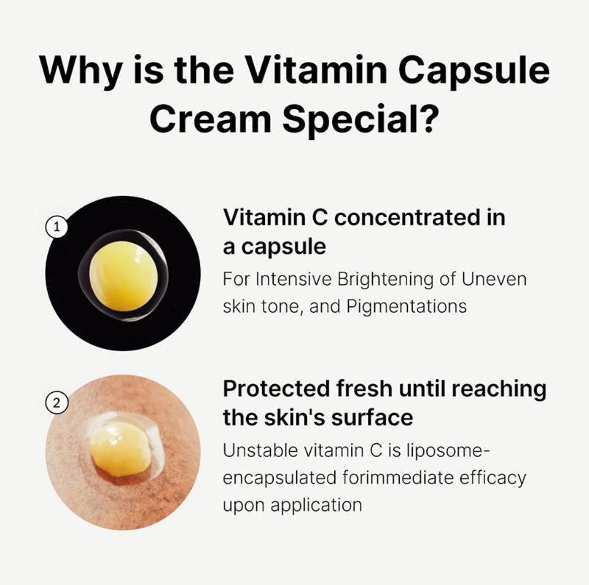 Medicube Creme Deep Vita C Capsule - My Korean Beauty 
