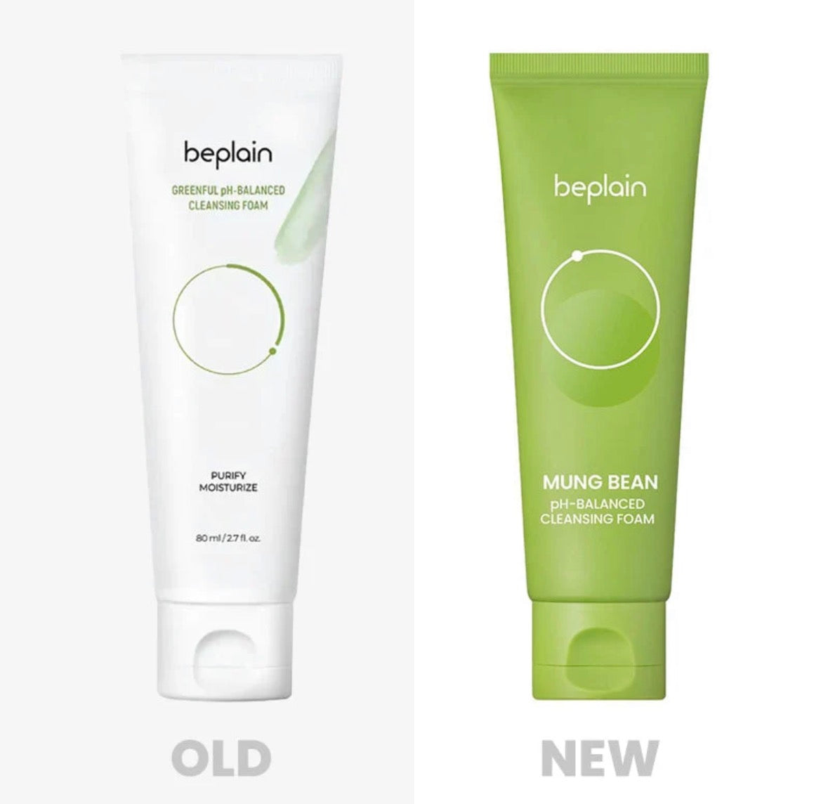 Beplain
Mung Bean PH-Balanced mousse lavante