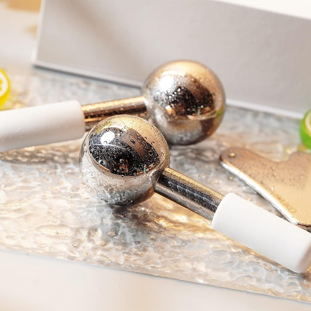 Globes de glace pour le visage, ant- cernes - My Korean Beauty