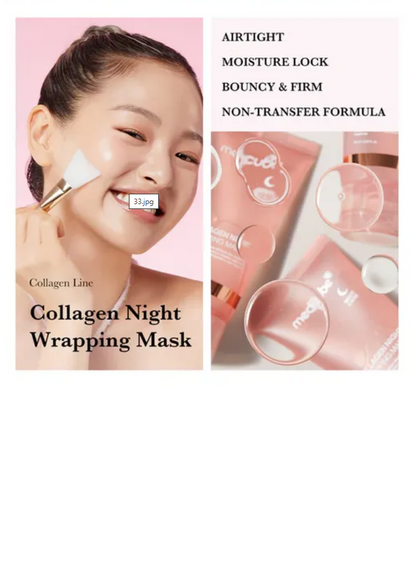 Médicube Masque enveloppement de nuit au COLLAGÈNE 75ml - My Korean Beauty
