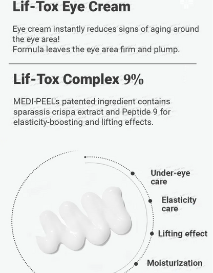 MEDIPEEL Peptide 9 Volume Lift-Eye Cream - My Korean Beauty