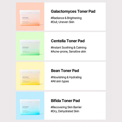MIXSOON Tampon tonique Galactomyces - My Korean Beauty