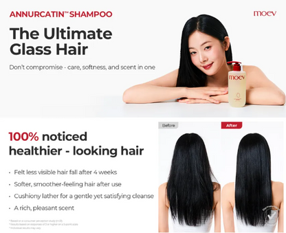 MOEV - Annurcatin Shampoo Jumbo - Shampoing (300ml) - My Korean Beauty