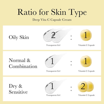 Medicube Creme Deep Vita C Capsule - My Korean Beauty 