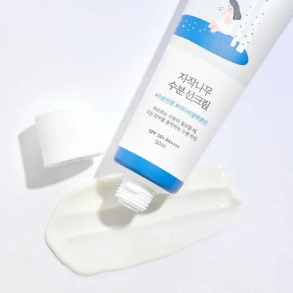 ROUND LAB Écran solaire hydratant au jus de bouleau SPF50 - Korean Beauty & Healthy