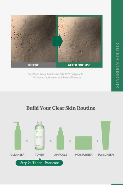 SUNGBOON EDITOR - Toner-tomate-verte-pores - My Korean Beauty 