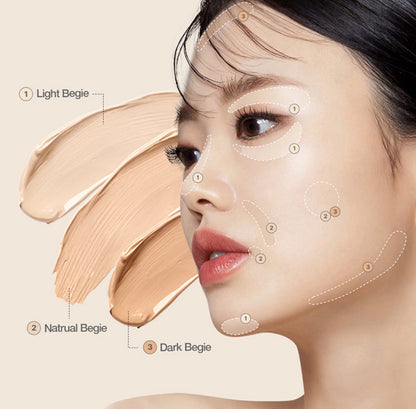 TFIT Correcteur Cover Up Pro 3en1 Longue Tenue - My Korean Beauty 