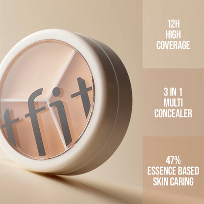 TFIT Correcteur Cover Up Pro 3en1 Longue Tenue - My Korean Beauty 