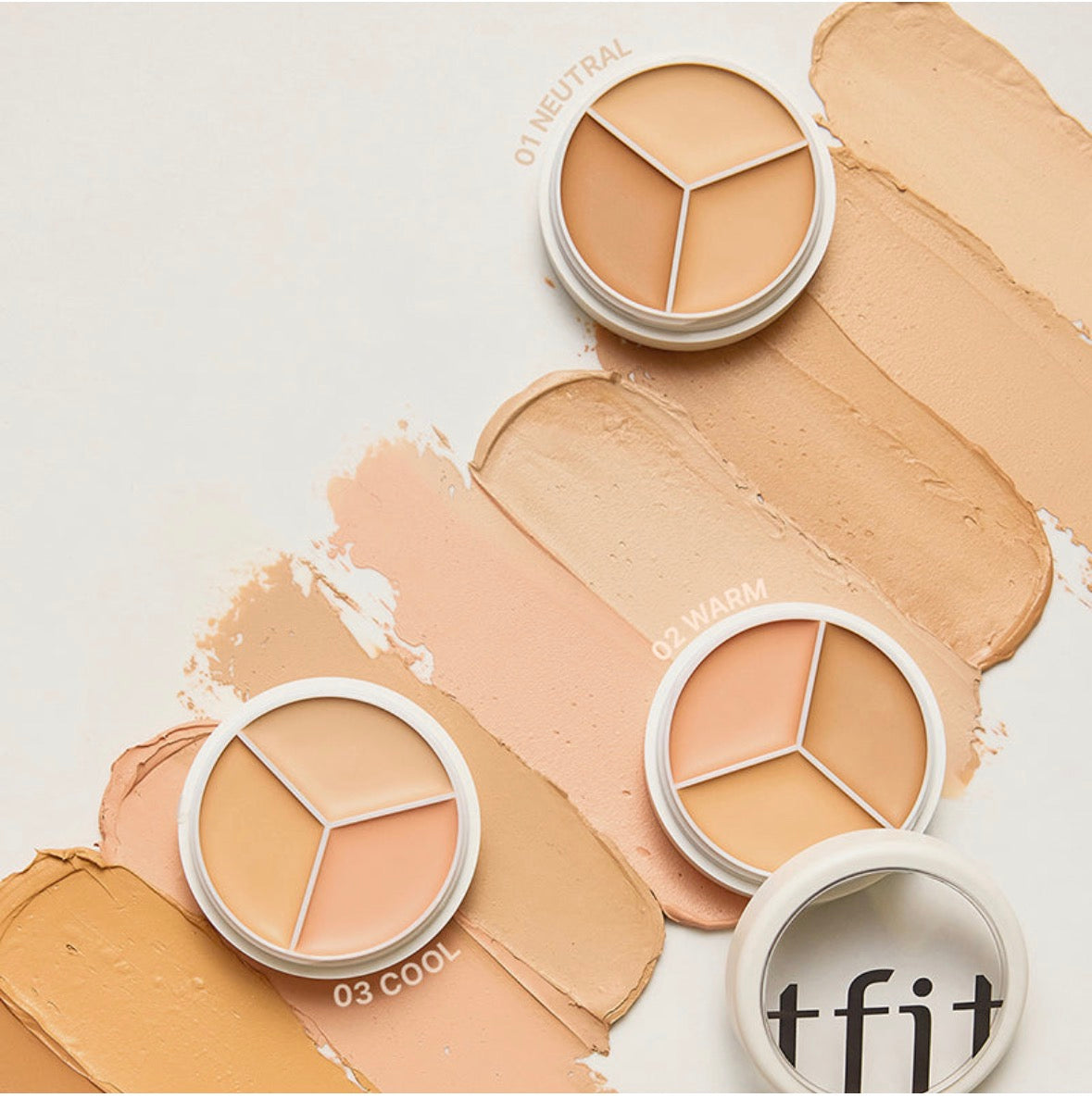 TFIT Correcteur Cover Up Pro 3en1 Longue Tenue - My Korean Beauty 