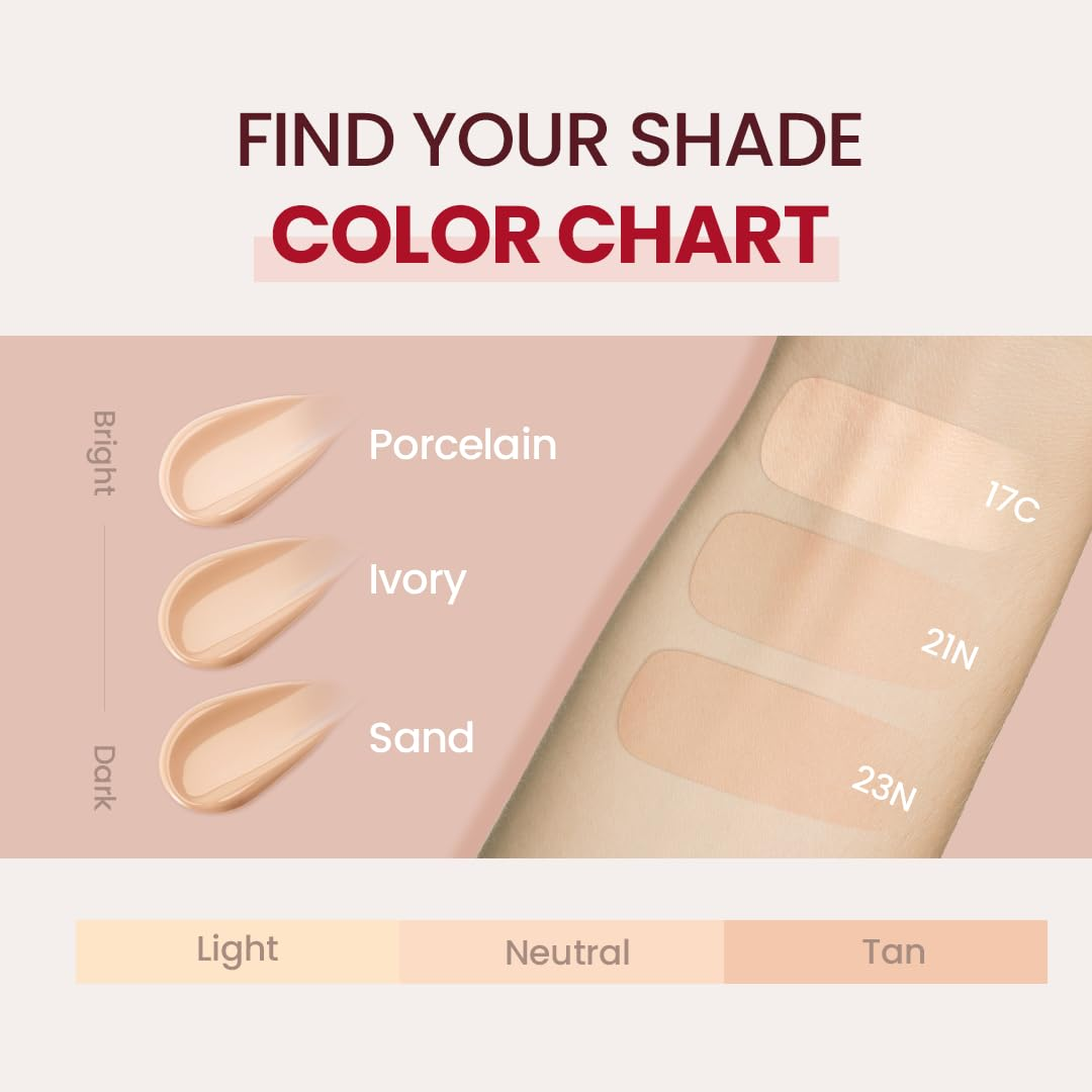 TIRTIR- fond-de teint  Fit Red Cushion (40 colors) - My Korean Beauty