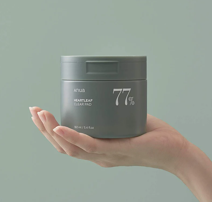 Anua Pads transparentes à 77-% Heartleaf - My Korean Beauty 