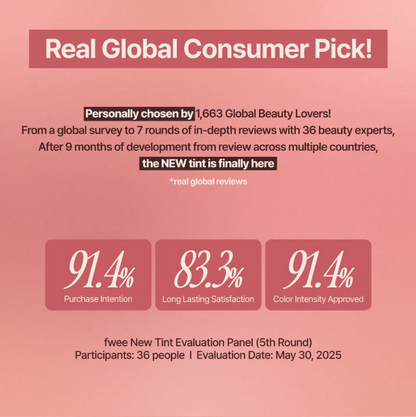 fwee - Rose Obsession Stay-Fit Lip Tint - My Korean Beauty 