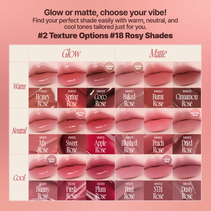 fwee - Rose Obsession Stay-Fit Lip Tint - My Korean Beauty 