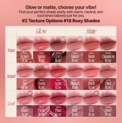 fwee - Rose Obsession Stay-Fit Lip Tint - My Korean Beauty 