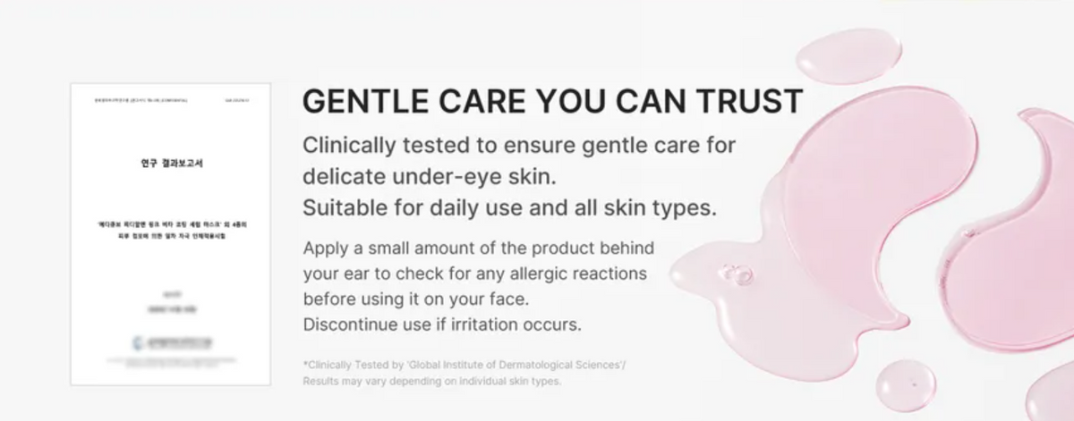 medicube - PDRN Pink Caffeine Collagen - Patchs yeux