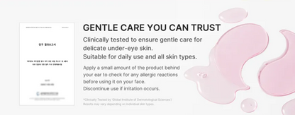 medicube - PDRN Pink Caffeine Collagen - Patchs yeux